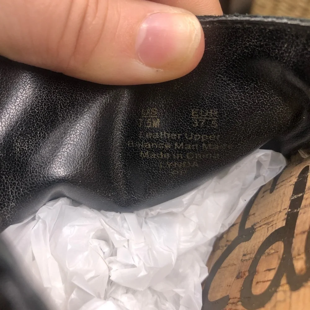 Sam Edelman Leather Black Lynda Bow Espadrille Slip On Shoes Women’s Size 7.5 - Picture 9 of 10